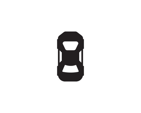 Car icon vector symbol design illustration.