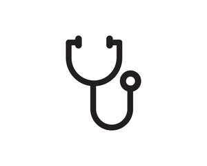 Stethoscope Doctor icon vector design illustration