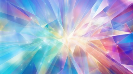 Prism light rainbow background.