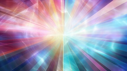 Prism light rainbow background.