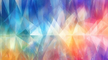 Obraz premium Prism light rainbow background.
