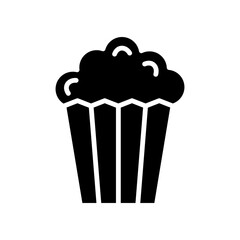 Fast Food Vector Design, Popcorn Icon