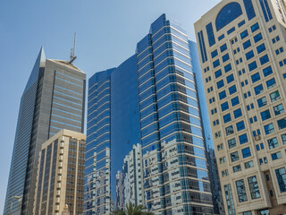 Fototapeta na wymiar Abu dhabi in den vereinigten arabischen Emiraten