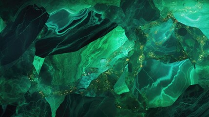 Green emerald shiny marble background texture