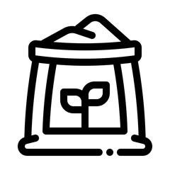 Fertilizer Line Icon