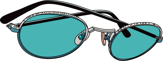 サングラス（sunglasses）(eps)