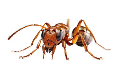 Ant Colony Industrious Complex Societal Systems on a White or Clear Surface PNG Transparent Background