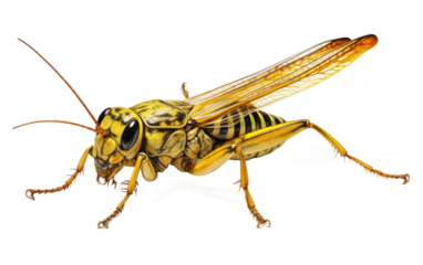 Aquatic Predator Aphelocheirus Aestivalis in Water on a White or Clear Surface PNG Transparent Background