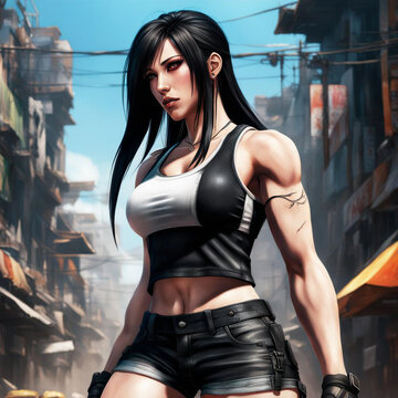 Tifa Lockhart von Final Fantasy VII