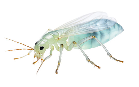 Aphid Control Managing Plant Pestilence on a White or Clear Surface PNG Transparent Background