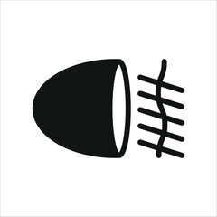 fog light icon aesthetic design and simple eps 10