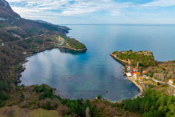 Obraz premium Beautiful landscape of Gideros Bay - Cide, Kastamonu, Turkey