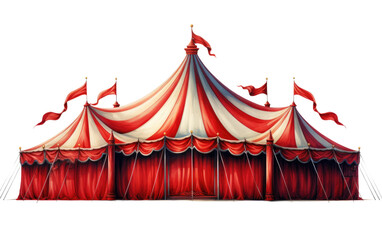 Enchanting Circus Banner Spectacular Show Introduction on a White or Clear Surface PNG Transparent Background