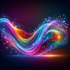 Fototapeta premium Colorful Wave