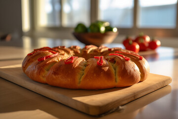 Culinary Joy: Capturing the Essence of Mexican Celebration with Rosca de Reyes