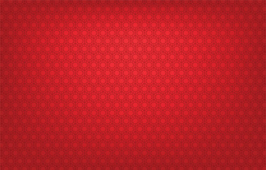 Red technology background with seamless pattern background. 