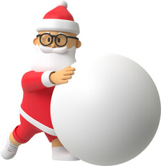 Christmas new year decorations 3d snowman angle png 