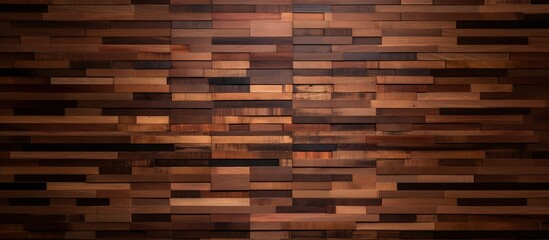 Textured Wood Wall Panelling Background