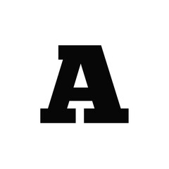 Fototapeta premium Luxury font character A. Png transparency. 