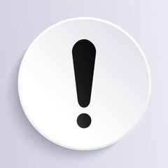 Exclamation mark sign