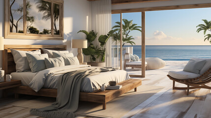 Beach luxury bedroom