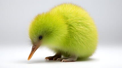 kiwi bird on a white background