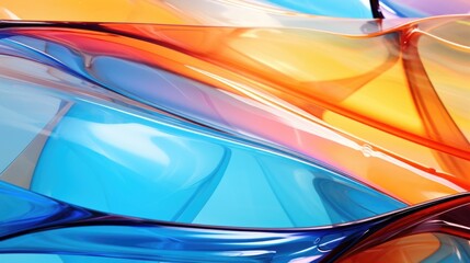 Colorful glass abstract graphic background