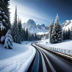 road in the mountains