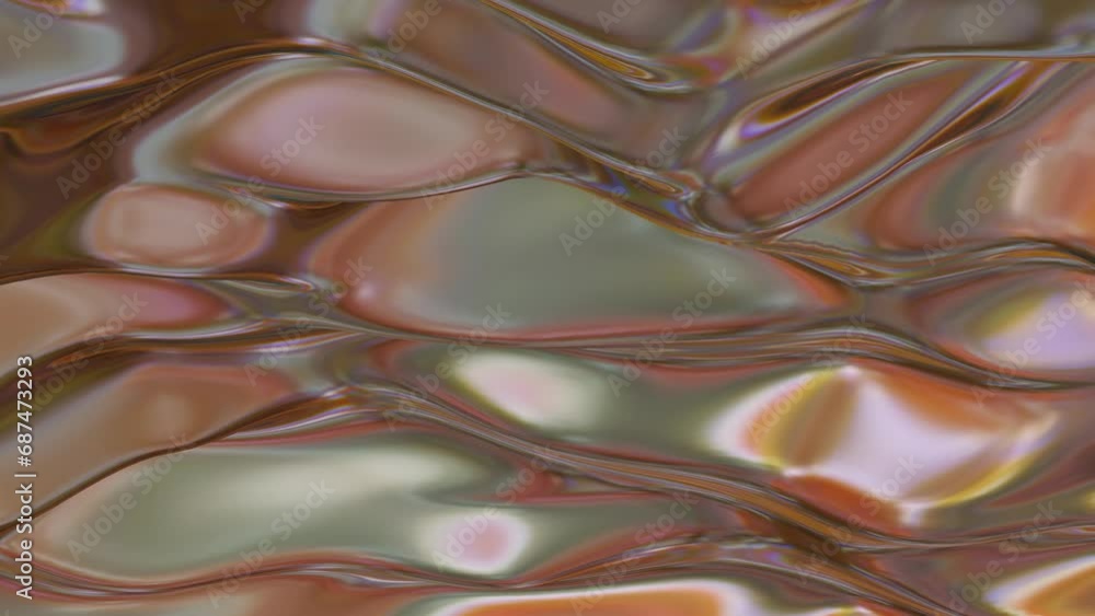 Poster abstract colorful background flowing animation