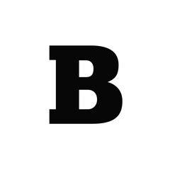 Fototapeta premium Luxury font character B. Png transparency