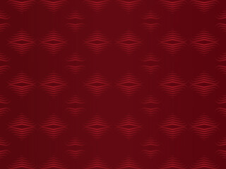 Red background with abstract stripes pattern. Modern cover design with gradient red color.