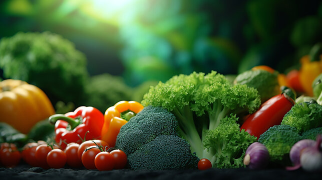 vegetables on the market HD 8K wallpaper Stock Photographic Image 