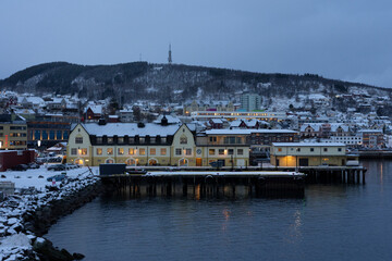 Obraz premium Harstad, Troms, Norway