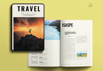 Travel Magazine Template