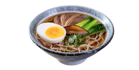 Ramen Udon food, Japanese food, Asian food served in a cup, white background