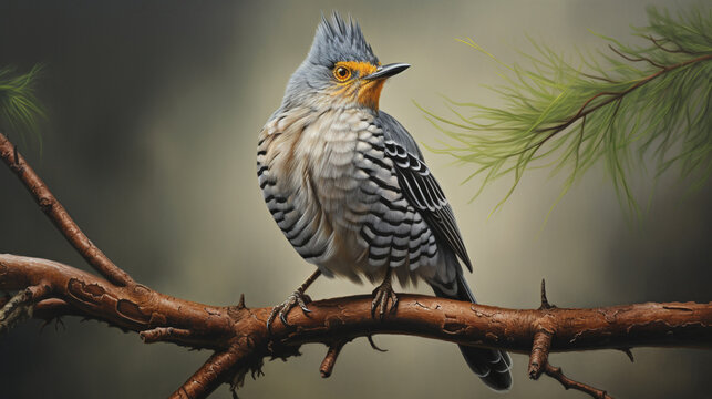 American Cuckoo bird HD Photo