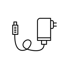 Charger vector icon illustration