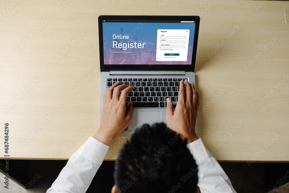 Poster online registration form for modish form filling on the internet website