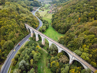 Scenic road, Romania