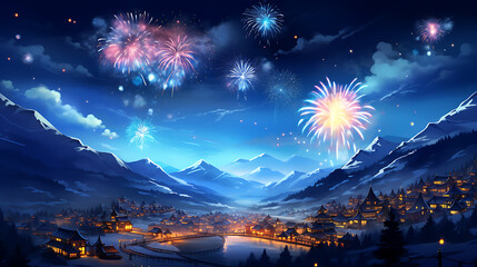 New year background