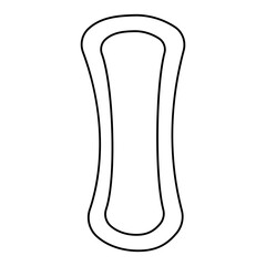 sanitary pads daily feminine hygiene cycle icon