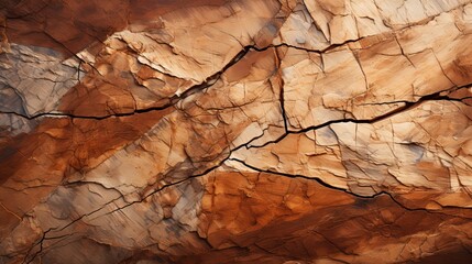 Naklejka premium Rough eroded surface of a sandstone rock