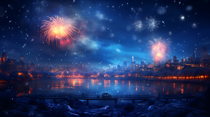 New year background