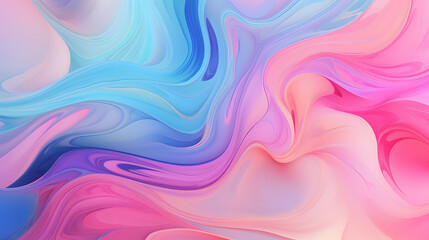 Refined desktop background with abstract fluid art in pastels