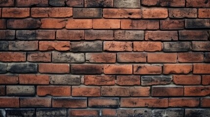 Old brick wall background with copy space