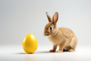 Obraz premium easter bunny with egg