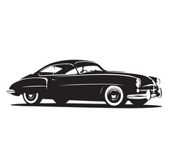 Fototapeta na wymiar Vintage car icon. Vector illustration.