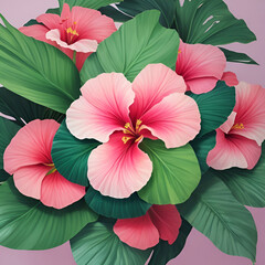 Obraz premium beautiful tropical zone