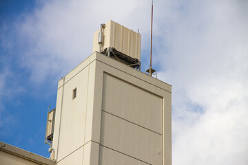 tower of the building