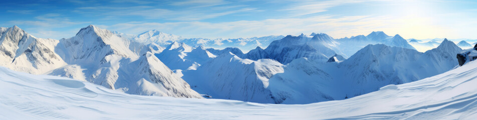 Fototapeta premium panorama of the mountains